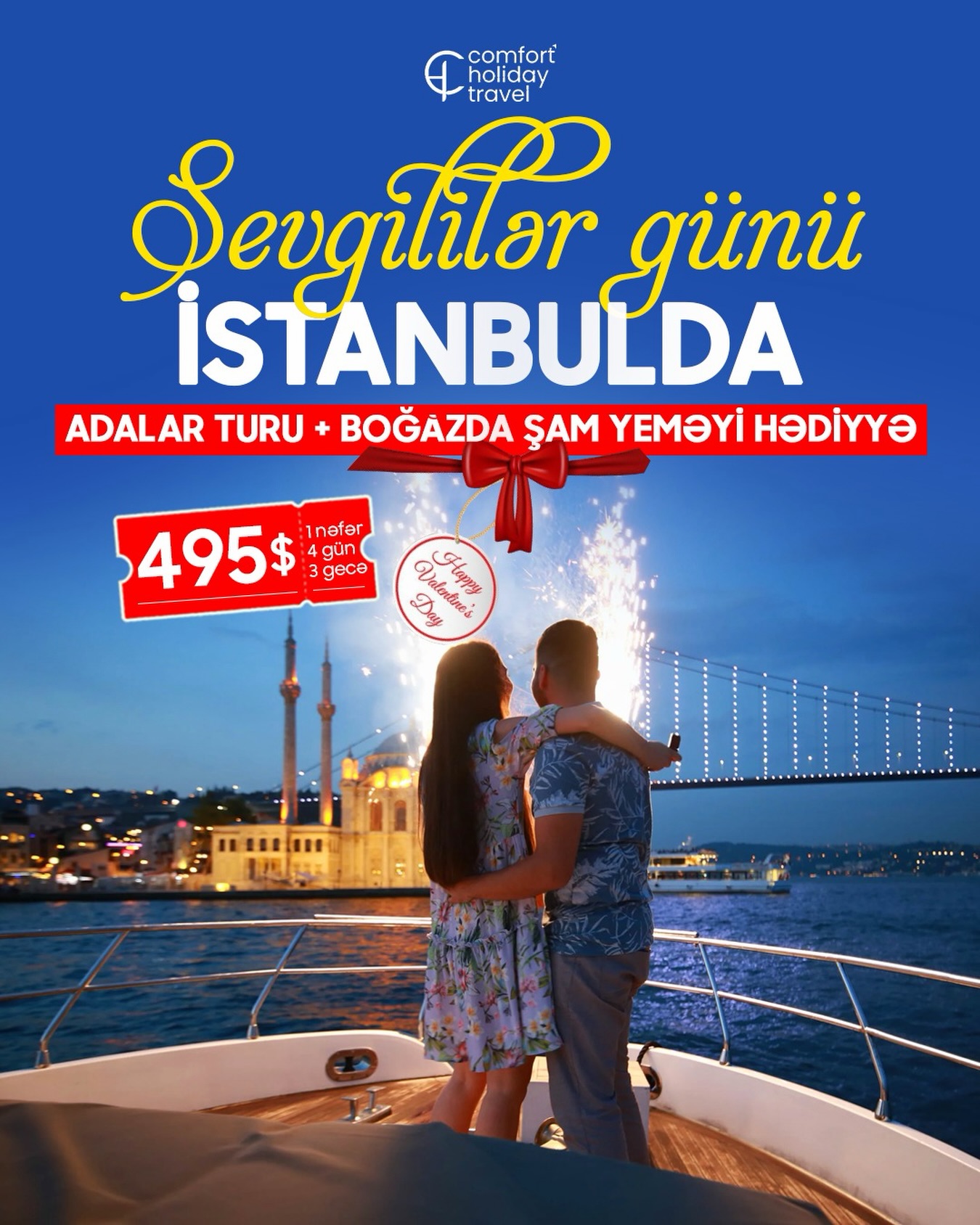 Sevgililər günü İstanbulda