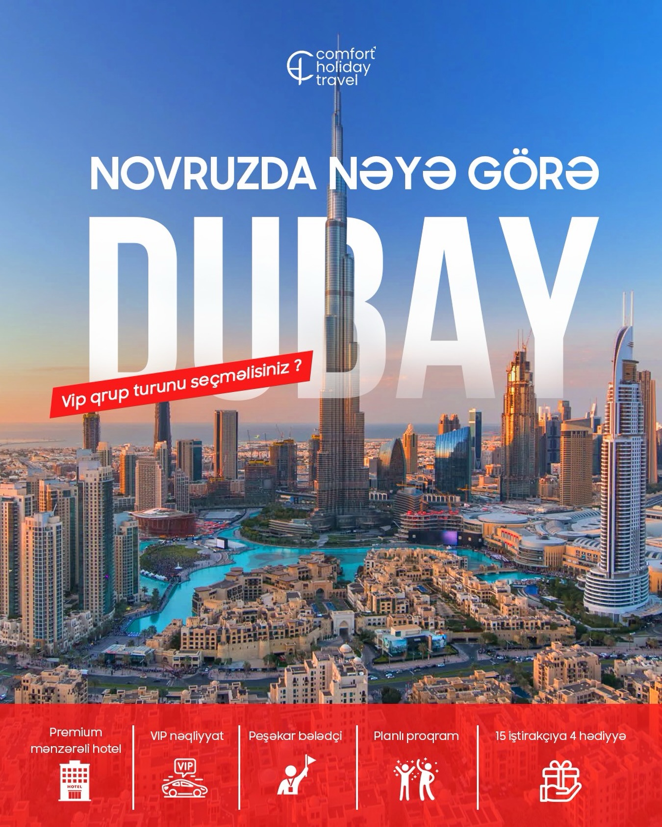 NOVRUZDA NİYƏ VIP DUBAY QRUP TURU? ✨