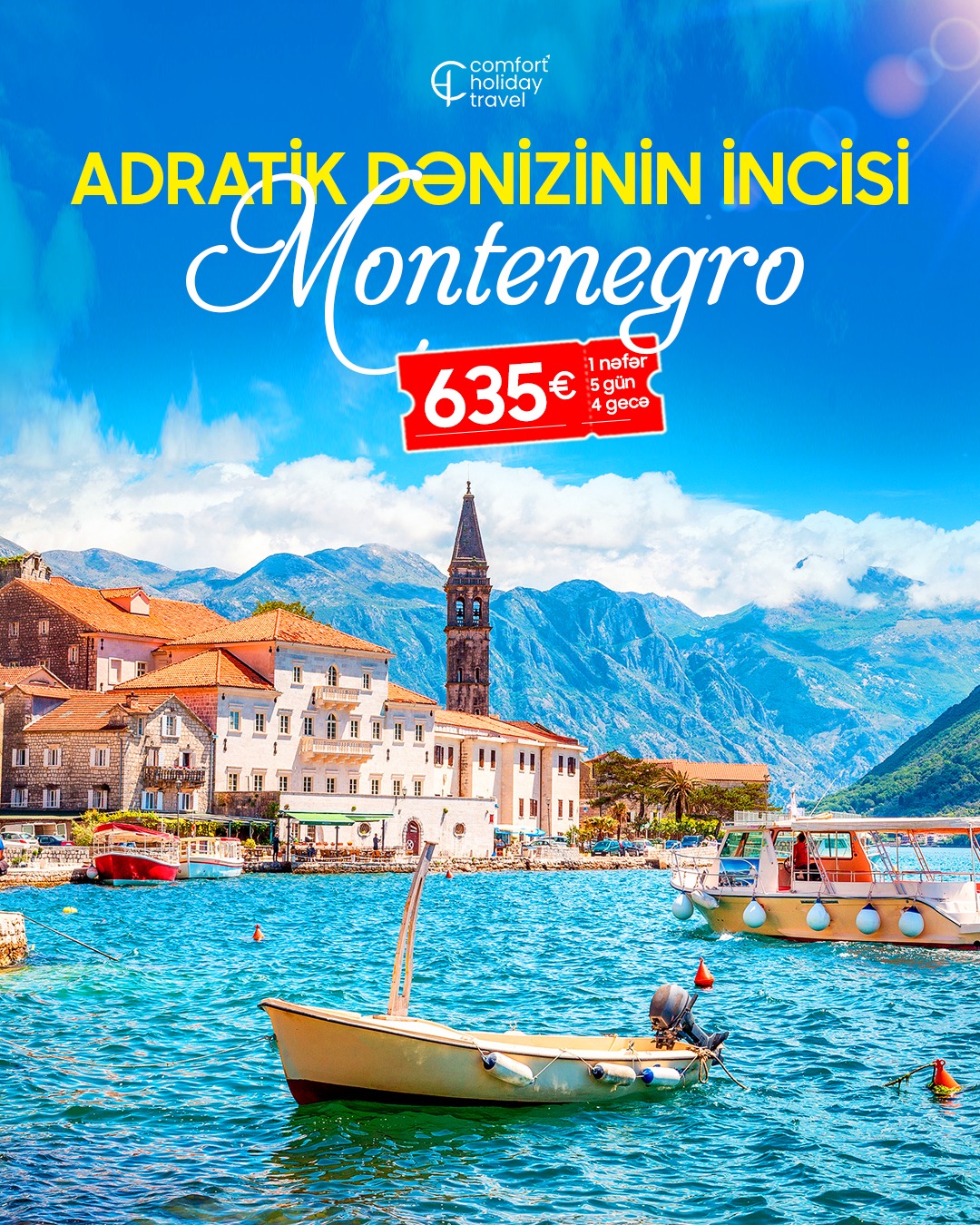 Adriatik dənizinin incisi — Montenegro