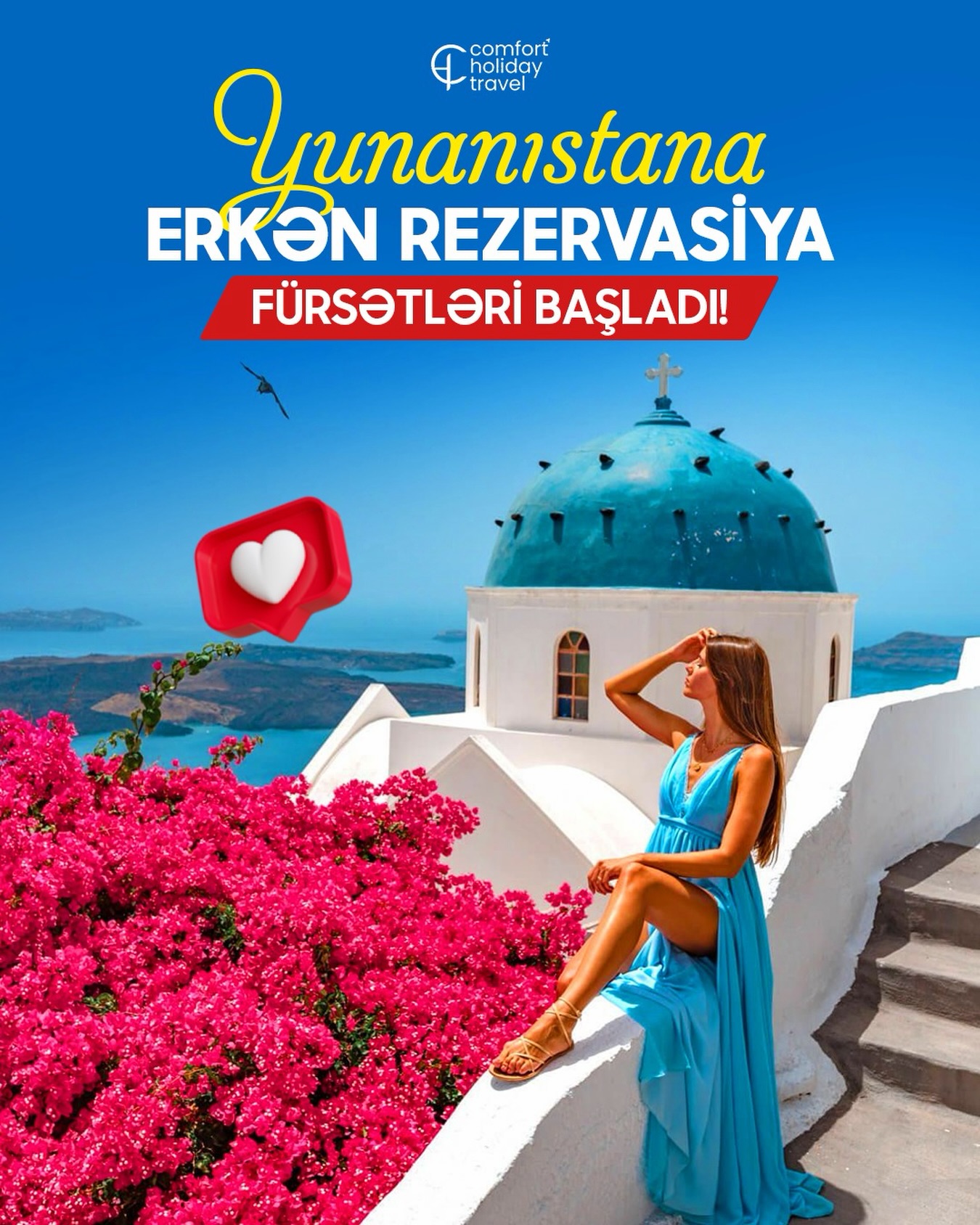 Yunanıstana Erkən Rezervasiya BAŞLADI!