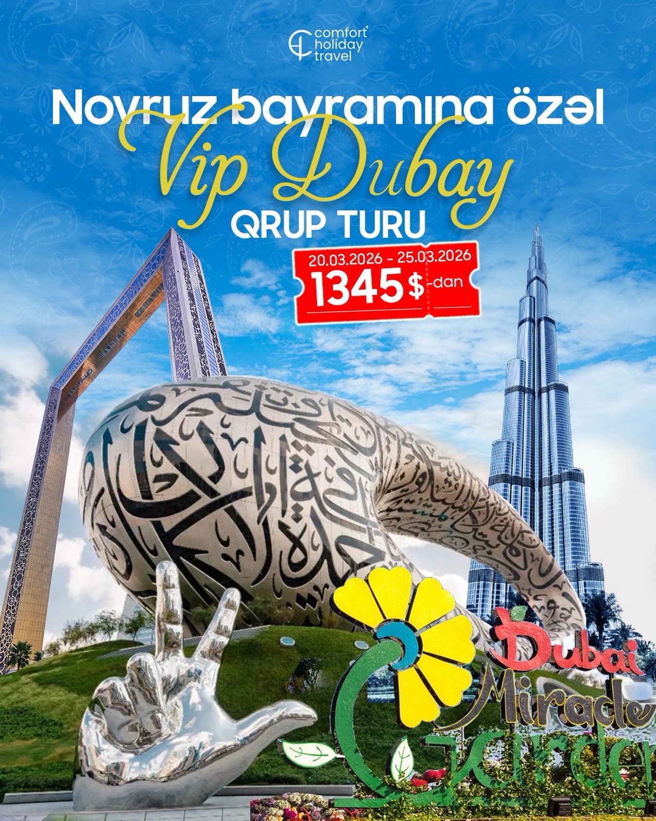 Novruz bayramında Dubay qrup turu